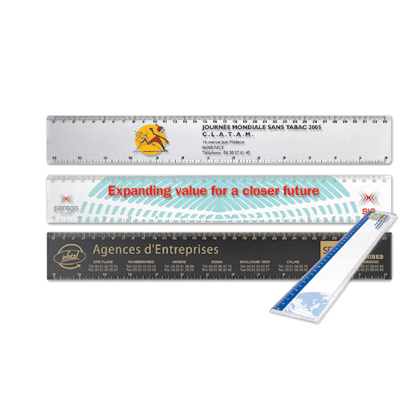 33cm/13inch clear ruler