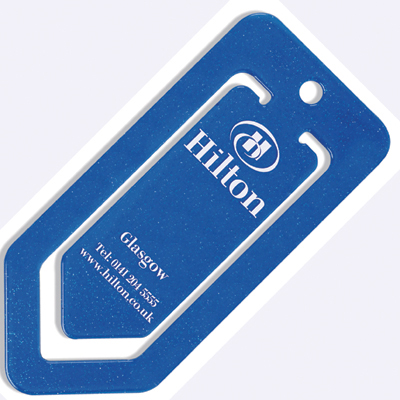 Giant plastic paper clips