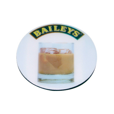 Hard top 3mm coaster with lenticular print