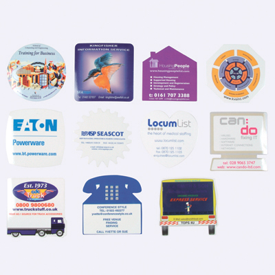 Gnalvic non-slip white coaster, 3mm thick in choice of 12 standard shapes - 1 colour